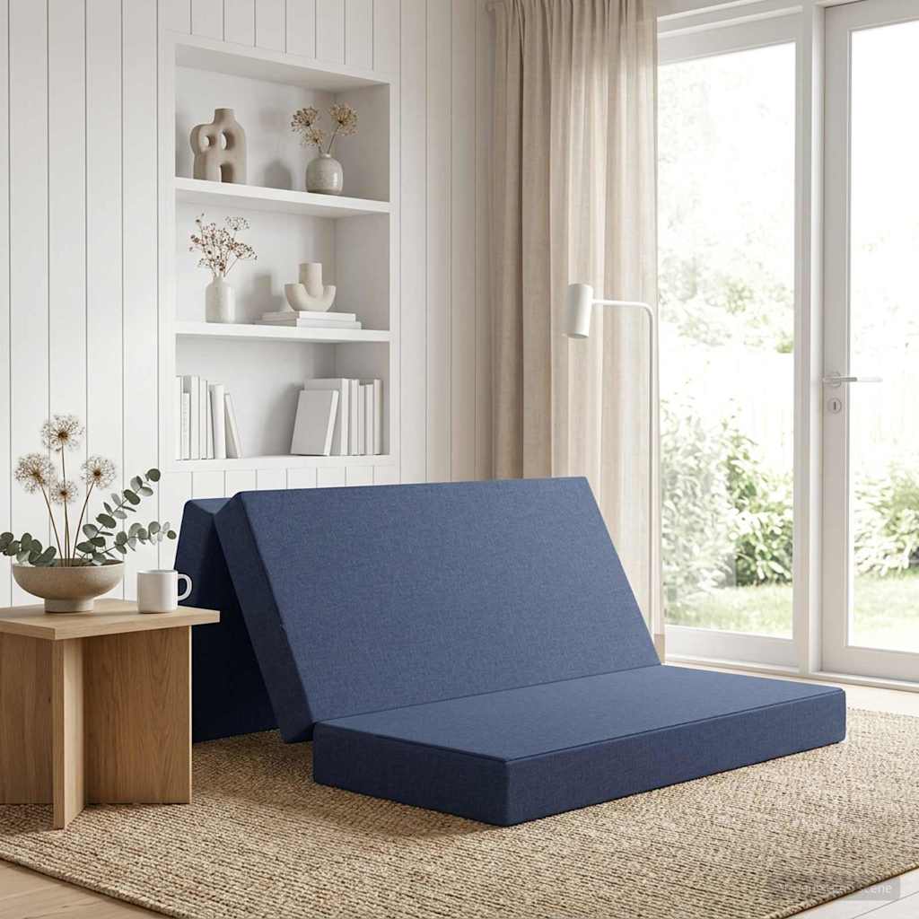 Canapé-lit pliable 120 x 67 x 45 cm Bleu - XIOS
