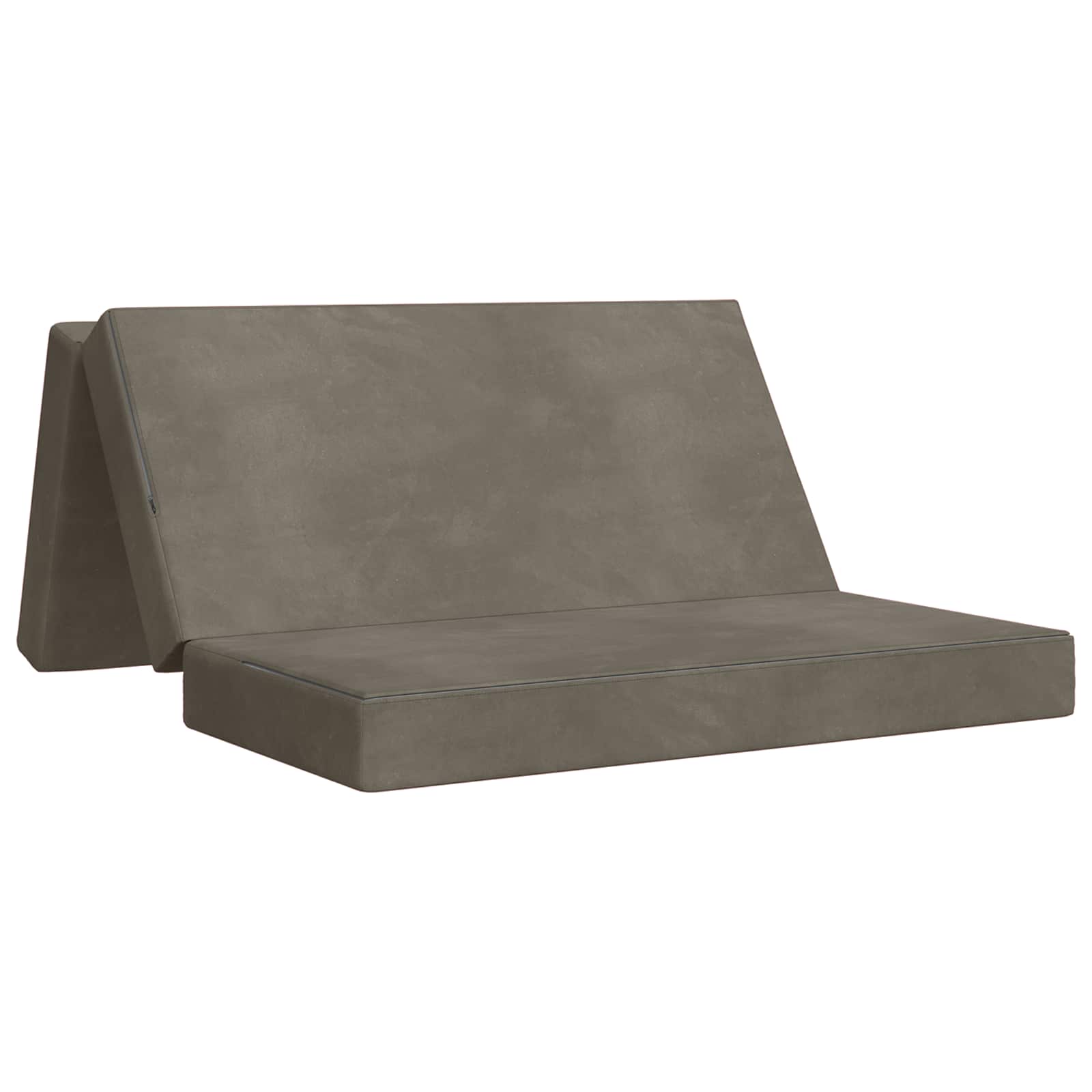 Canapé-lit pliable 120 x 67 x 45 cm Gris clair - XIOS