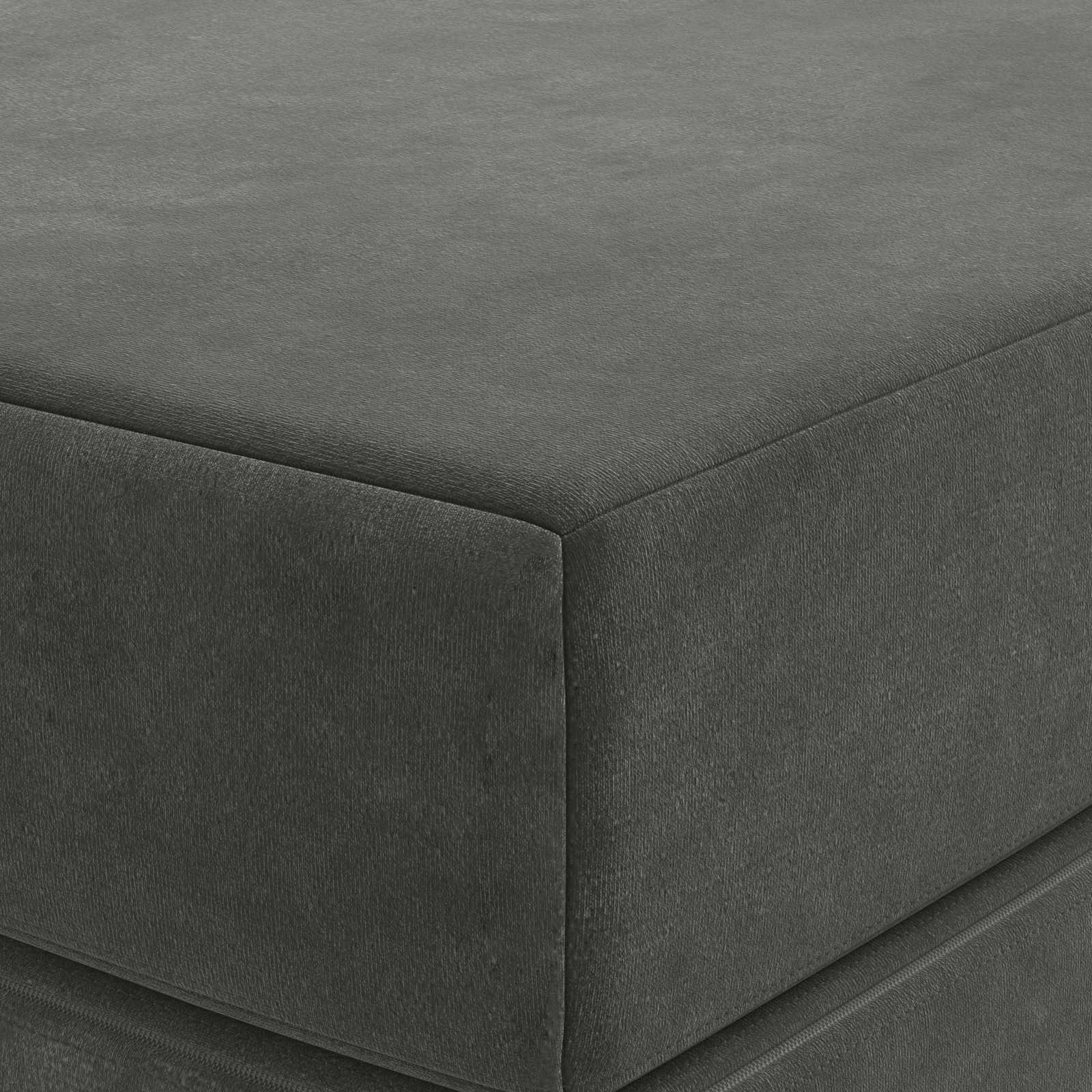 Canapé-lit pliable 120 x 67 x 45 cm Gris foncé - XIOS