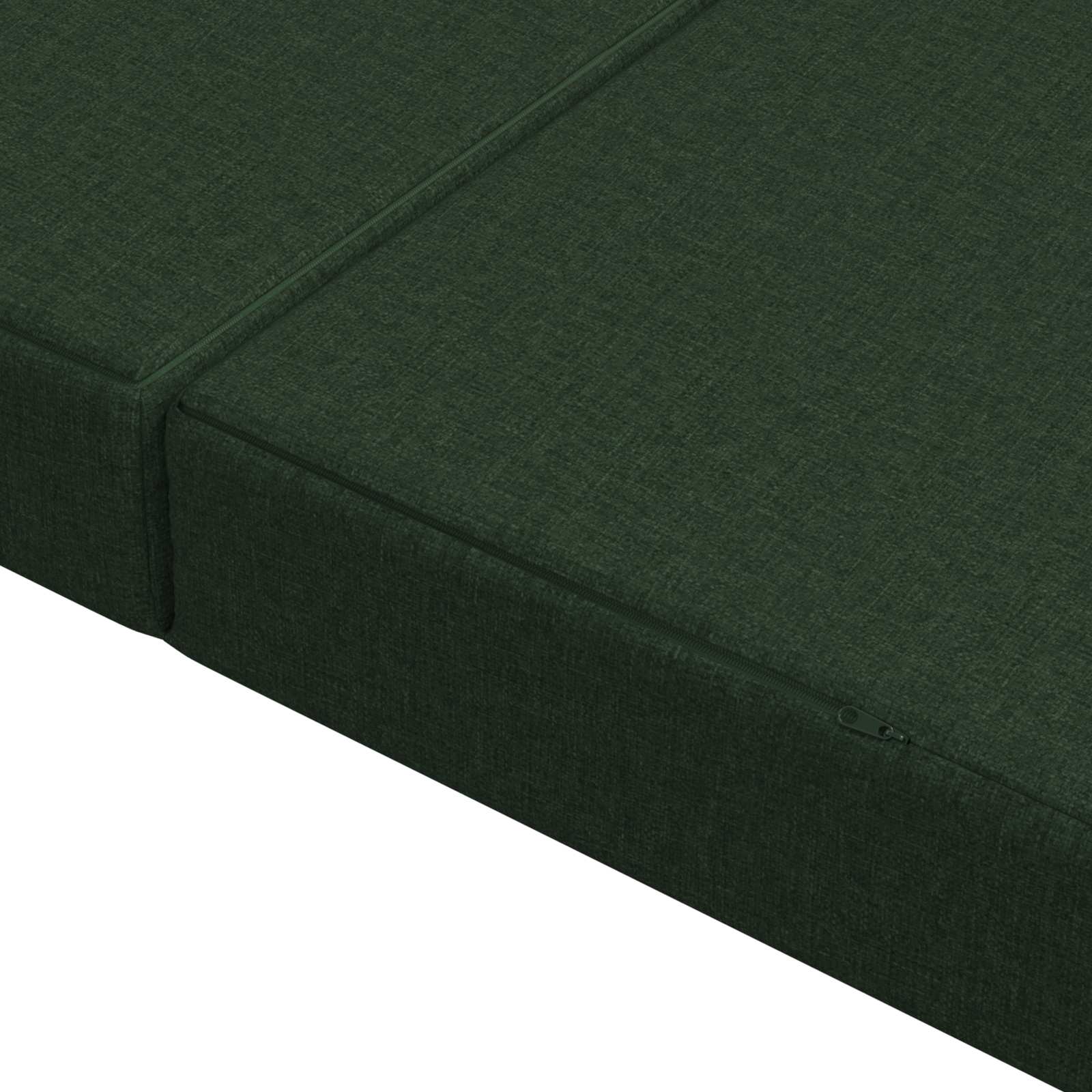 Canapé-lit pliable 140 x 67 x 45 cm Vert foncé - XIOS