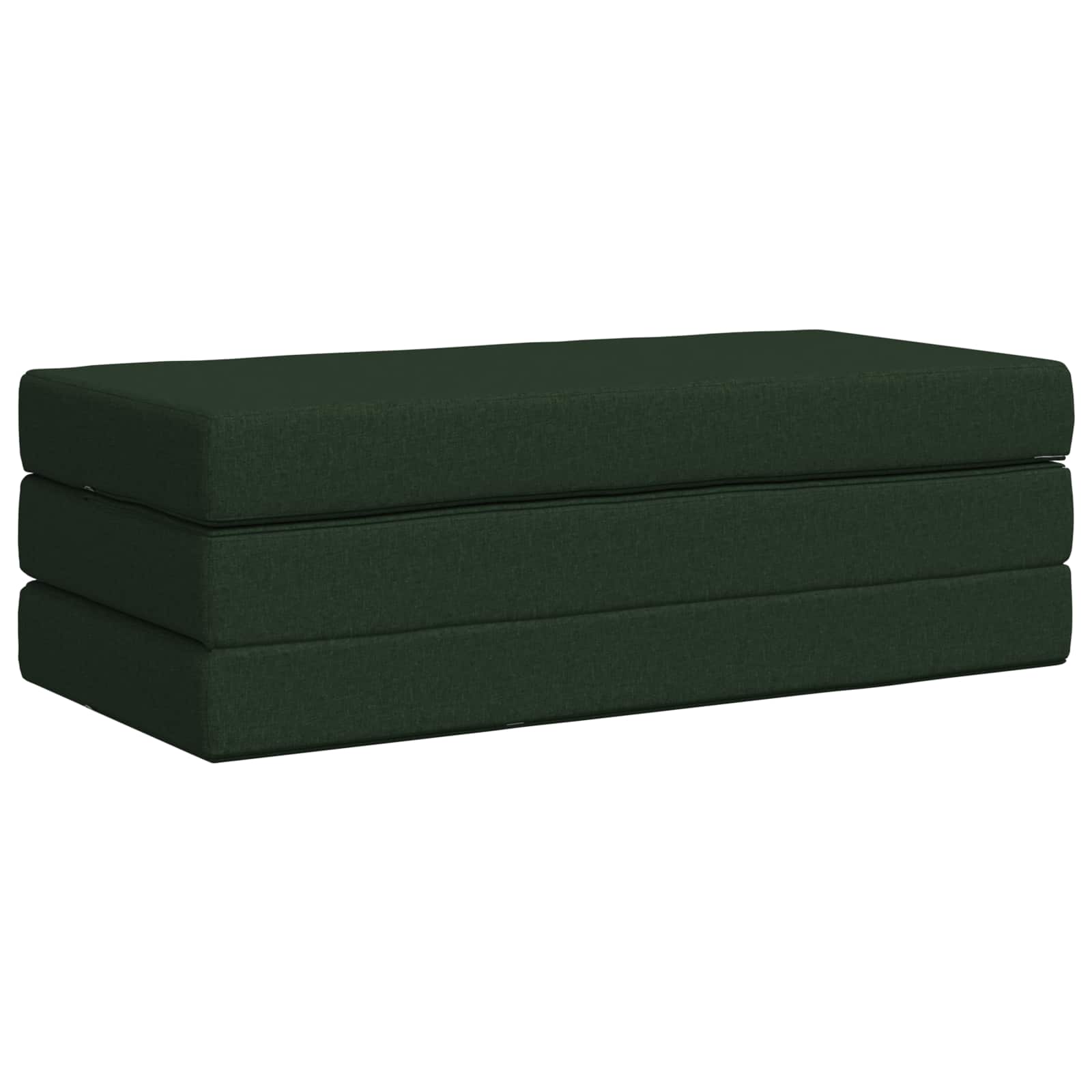 Canapé-lit pliable 140 x 67 x 45 cm Vert foncé - XIOS