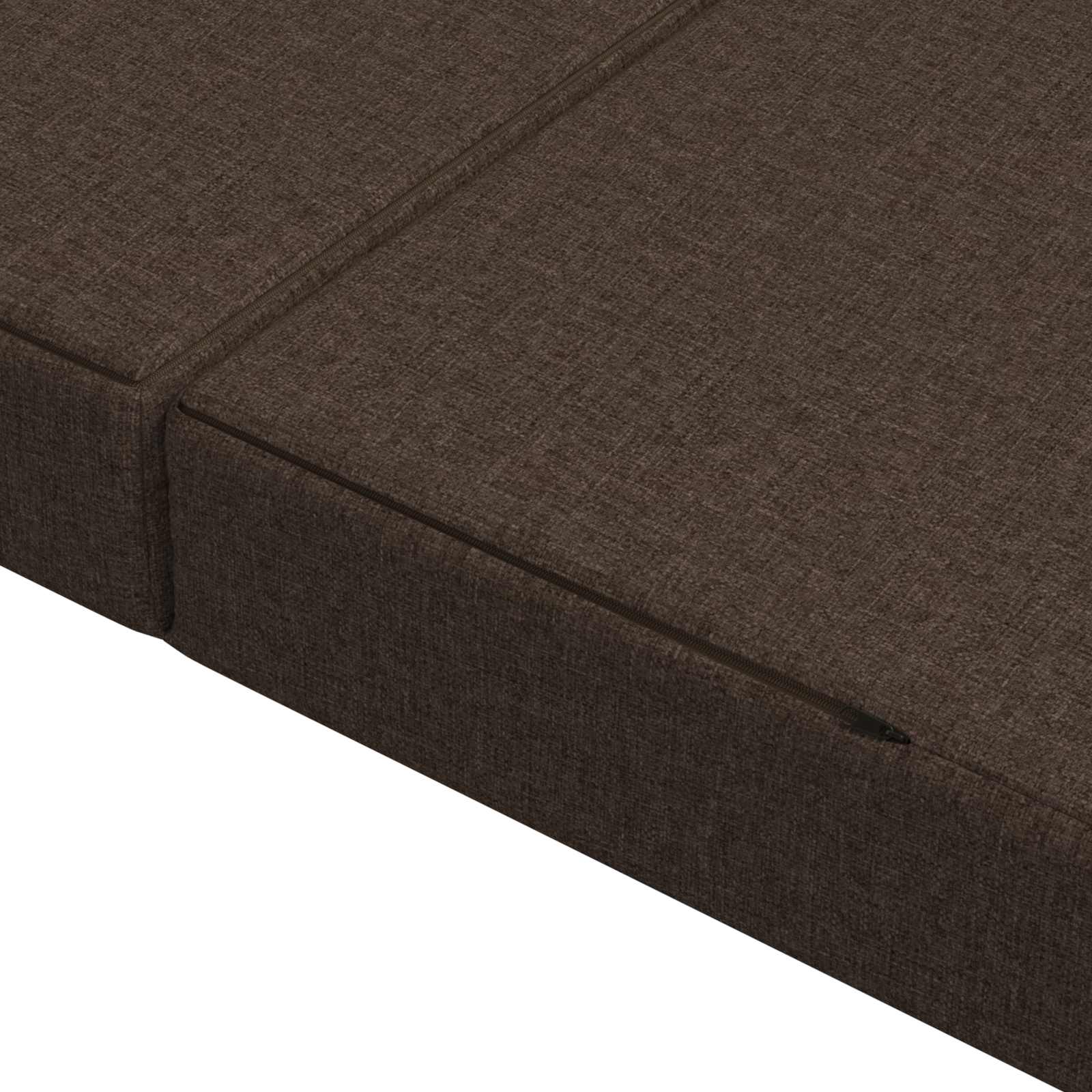 Canapé-lit pliable 140 x 67 x 45 cm Taupe - XIOS