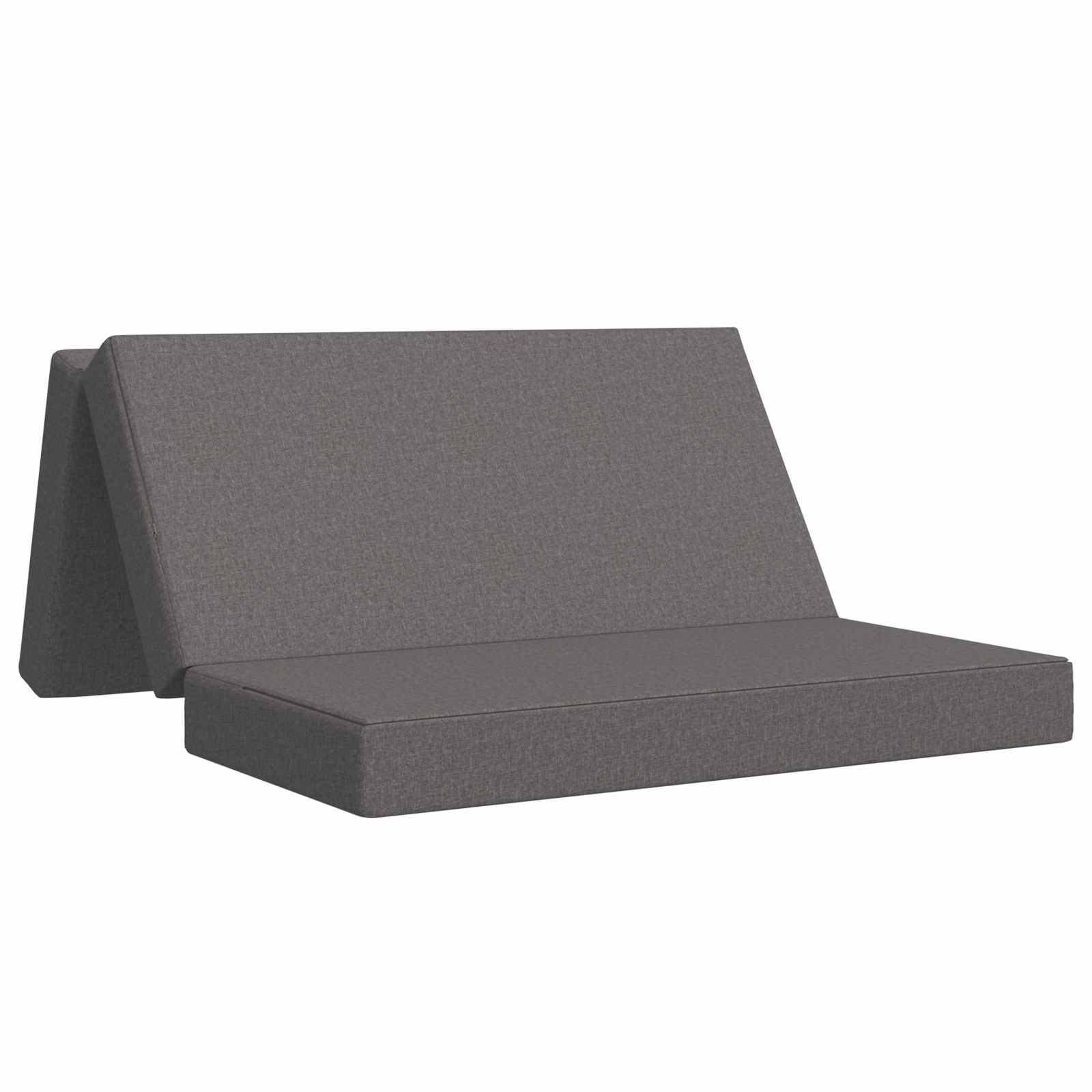 Canapé-lit pliable 160 x 67 x 45 cm Gris clair - XIOS