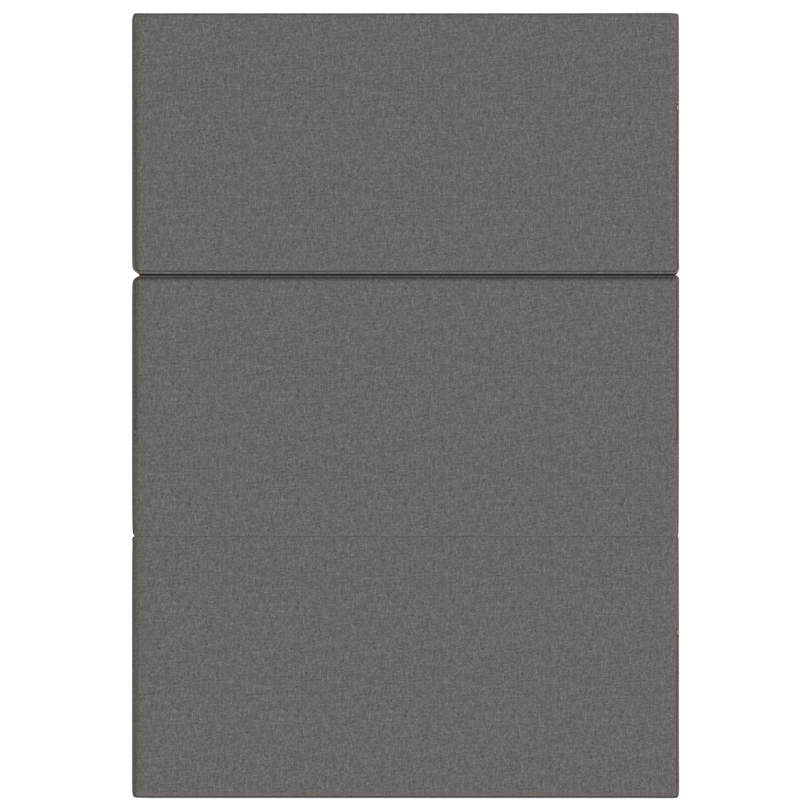 Canapé-lit pliable 160 x 67 x 45 cm Gris clair