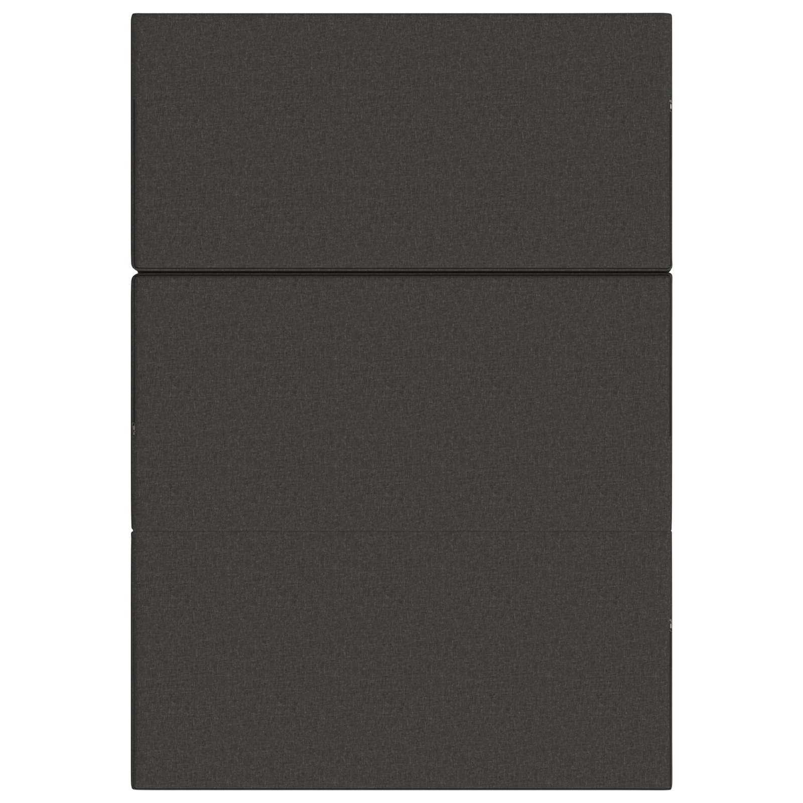Canapé-lit pliable 160 x 67 x 45 cm Gris foncé