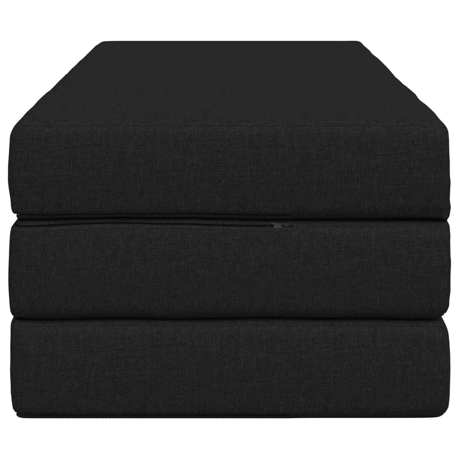 Canapé-lit pliable 160 x 67 x 45 cm Noir