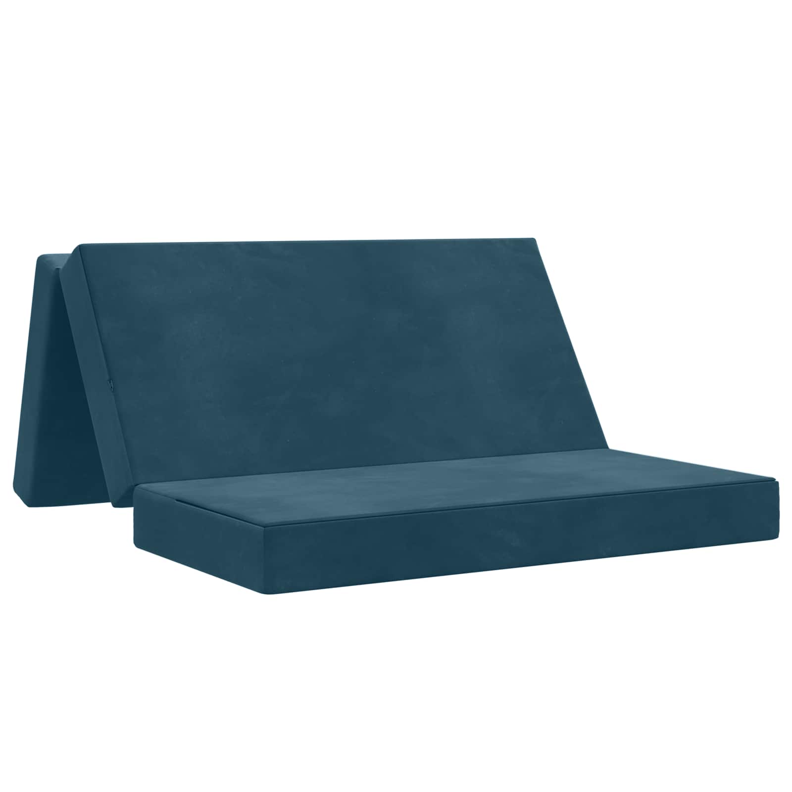 Canapé-lit pliable 160 x 67 x 45 cm Bleu - XIOS