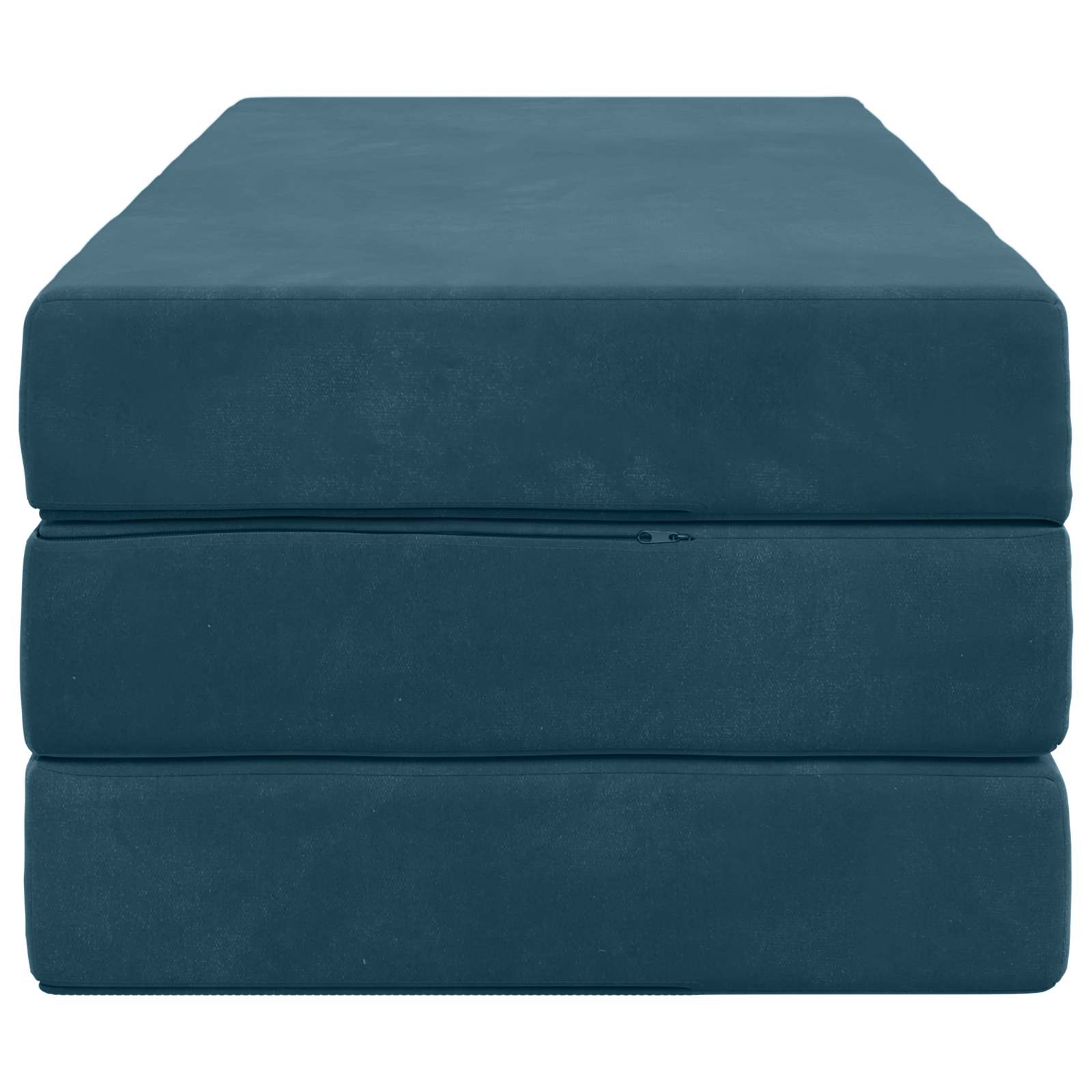 Canapé-lit pliable 160 x 67 x 45 cm Bleu