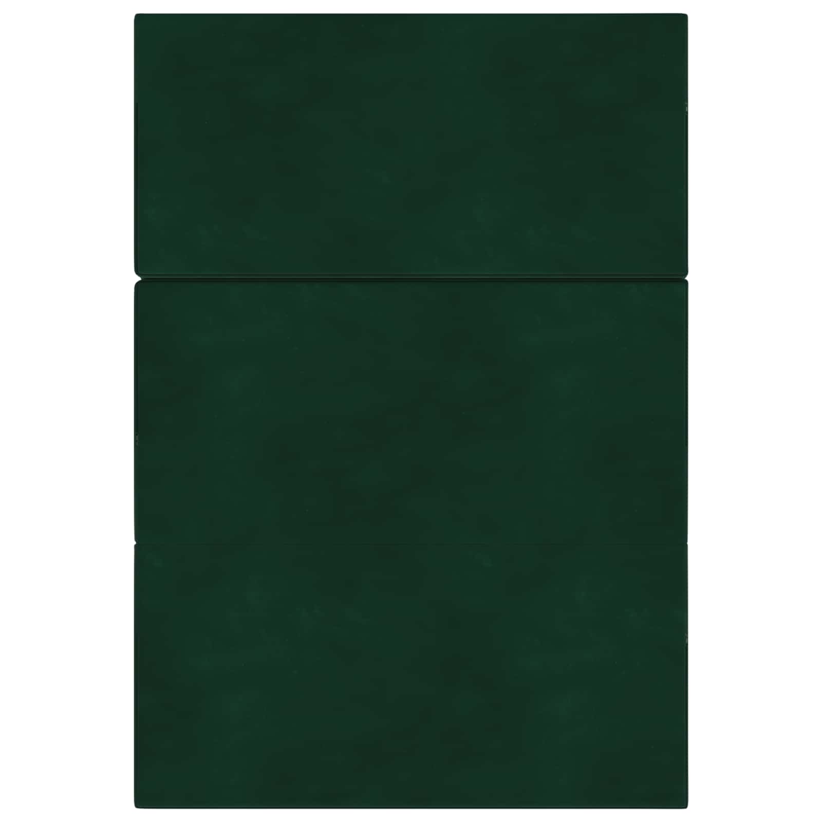 Canapé-lit pliable 160 x 67 x 45 cm Vert foncé