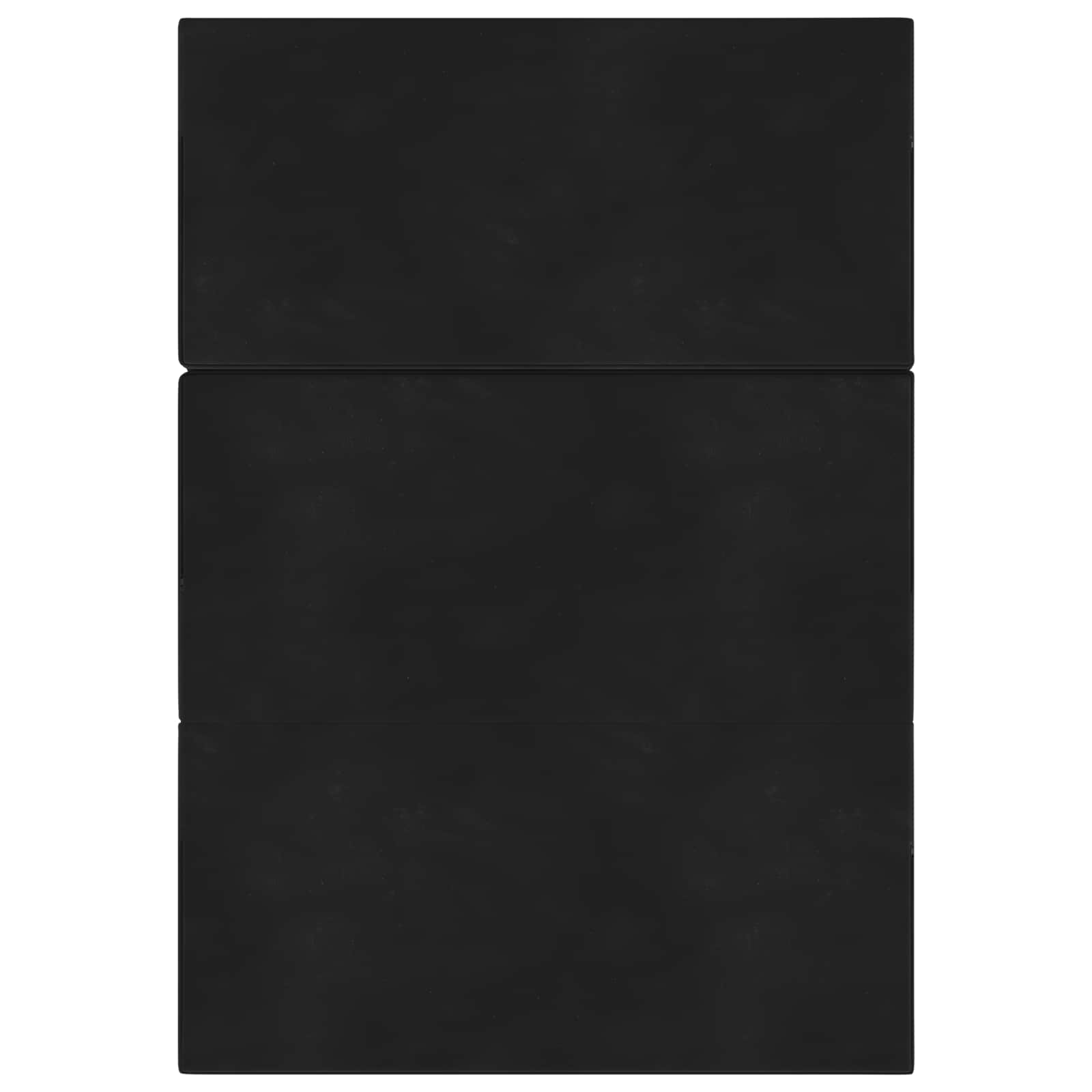 Canapé-lit pliable 160 x 67 x 45 cm Noir