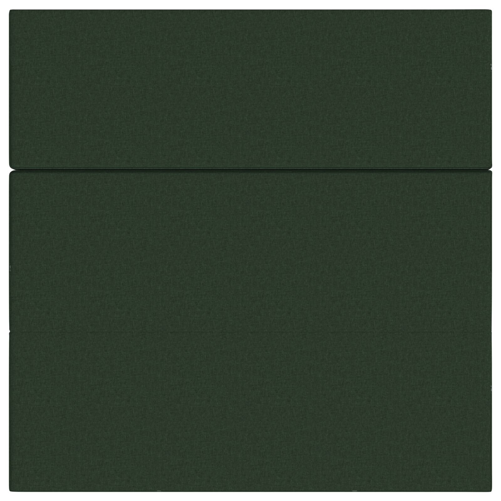Canapé-lit pliable 180 x 67 x 45 cm Vert foncé