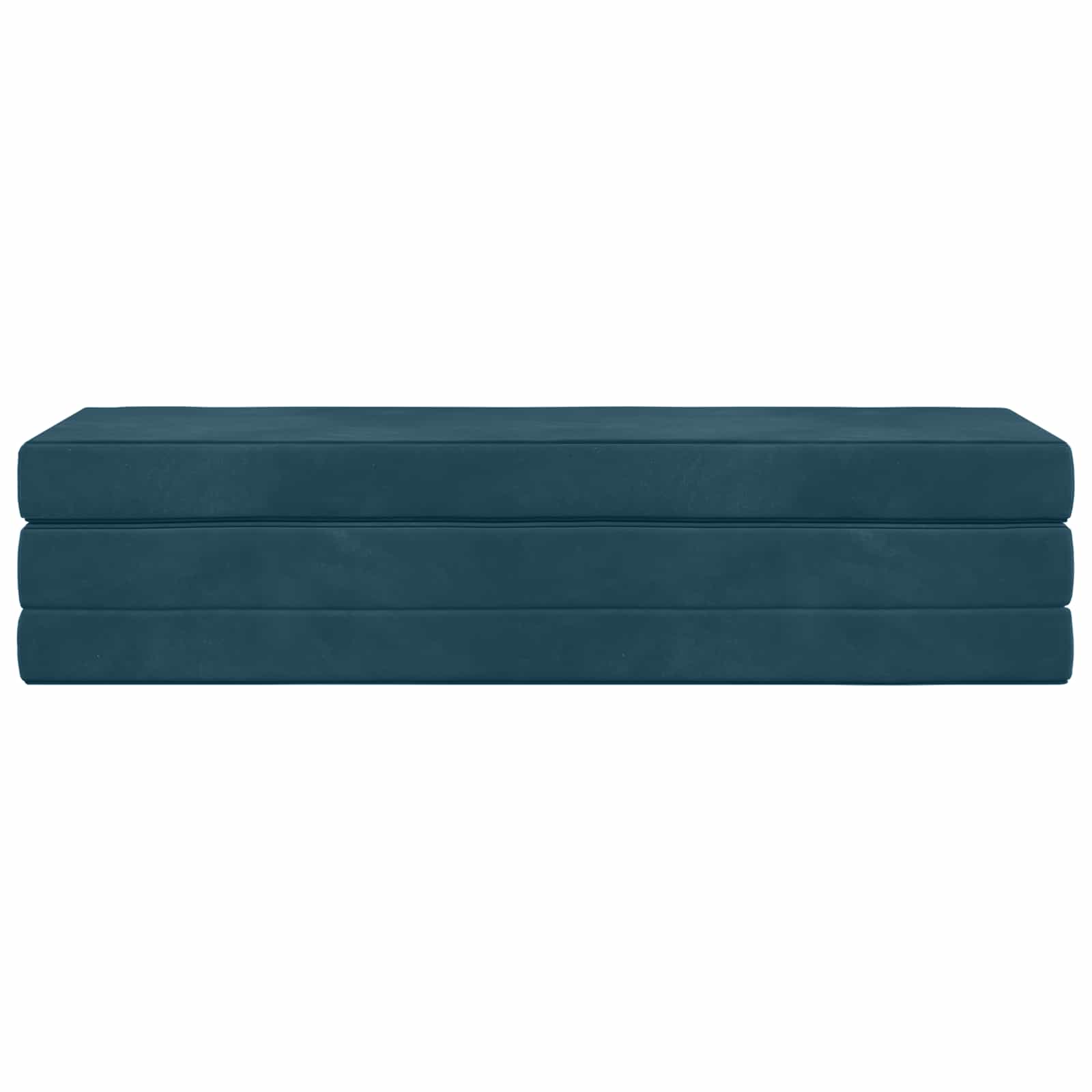 Canapé-lit pliable 180 x 67 x 45 cm Bleu