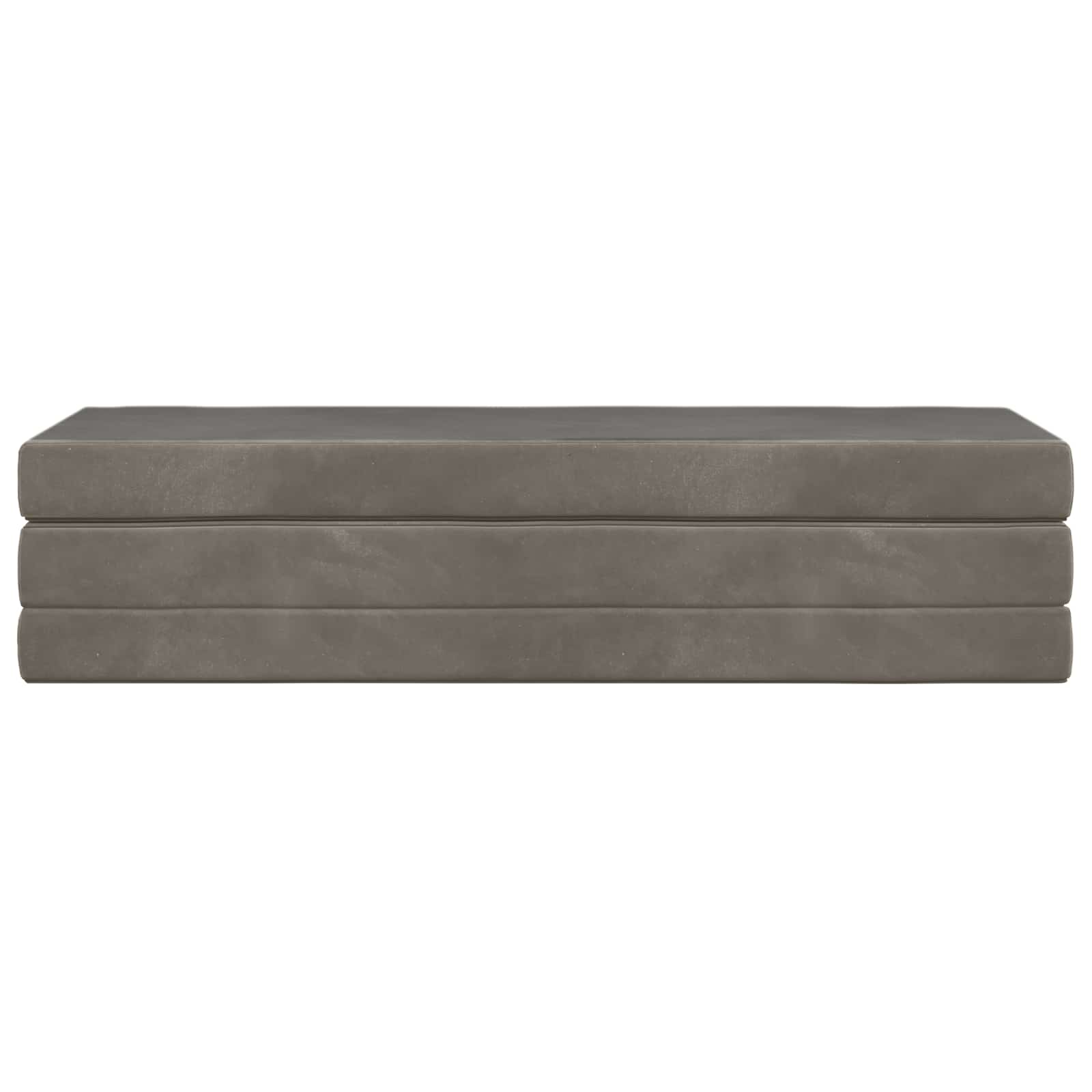 Canapé-lit pliable 180 x 67 x 45 cm Gris clair