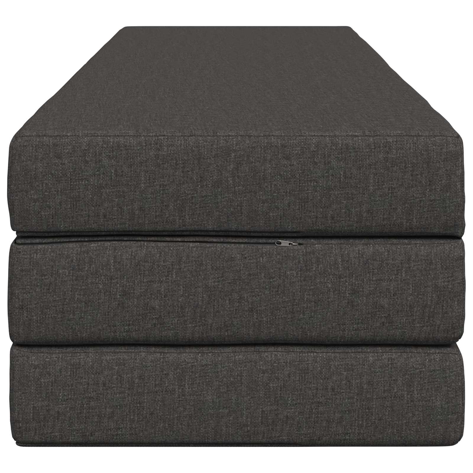 Canapé-lit pliable 200 x 67 x 45 cm Gris foncé
