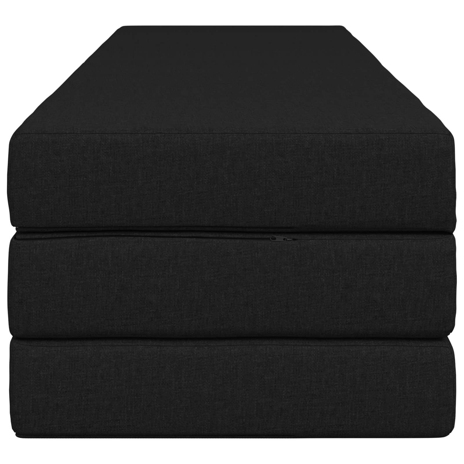 Canapé-lit pliable 200 x 67 x 45 cm Noir