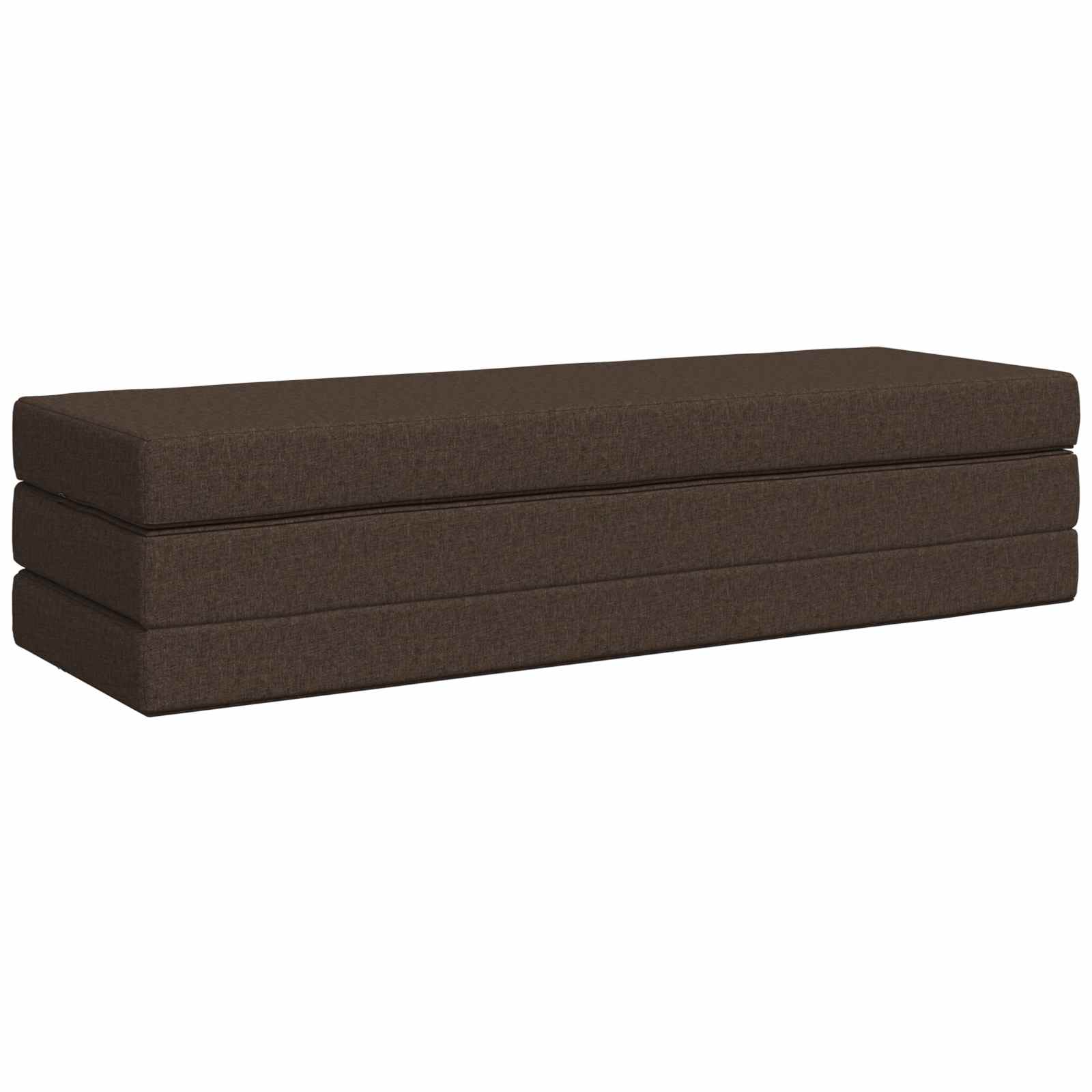Canapé-lit pliable 200 x 67 x 45 cm Taupe