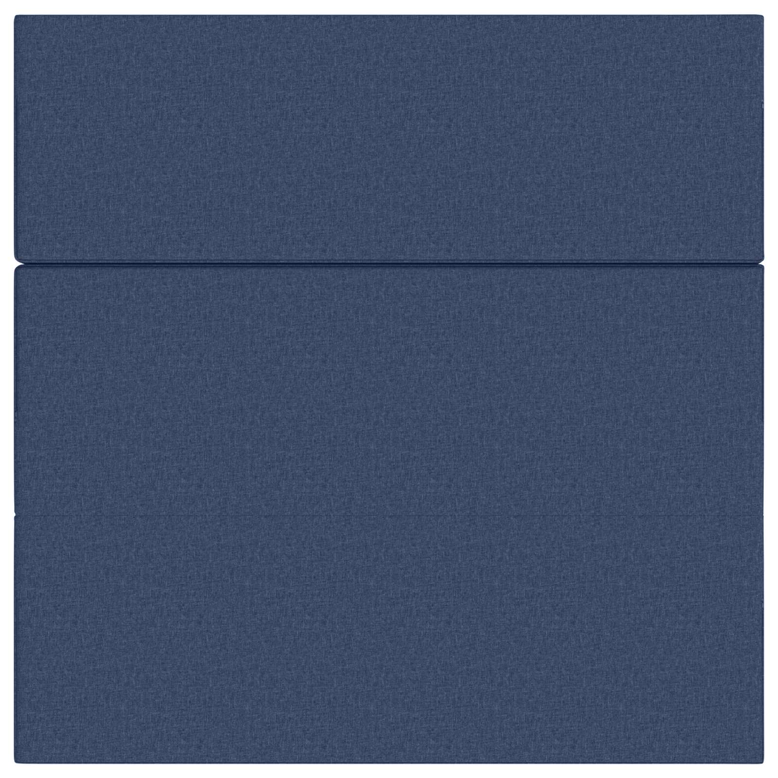 Canapé-lit pliable 200 x 67 x 45 cm Bleu