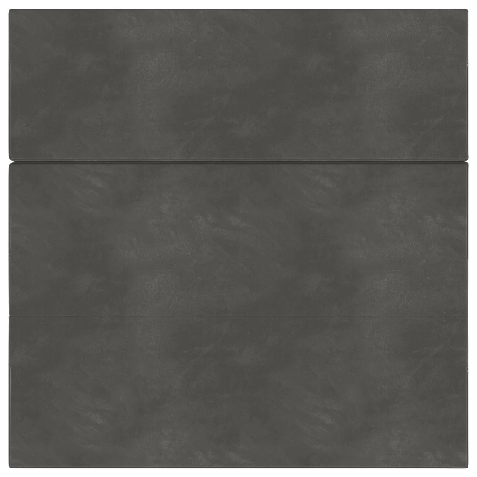 Canapé-lit pliable 200 x 67 x 45 cm Gris foncé