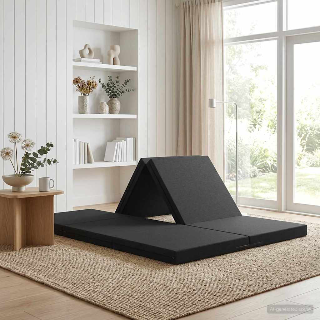 Canapé-lit pliable 140 x 67 x 45 cm Noir - XIOS