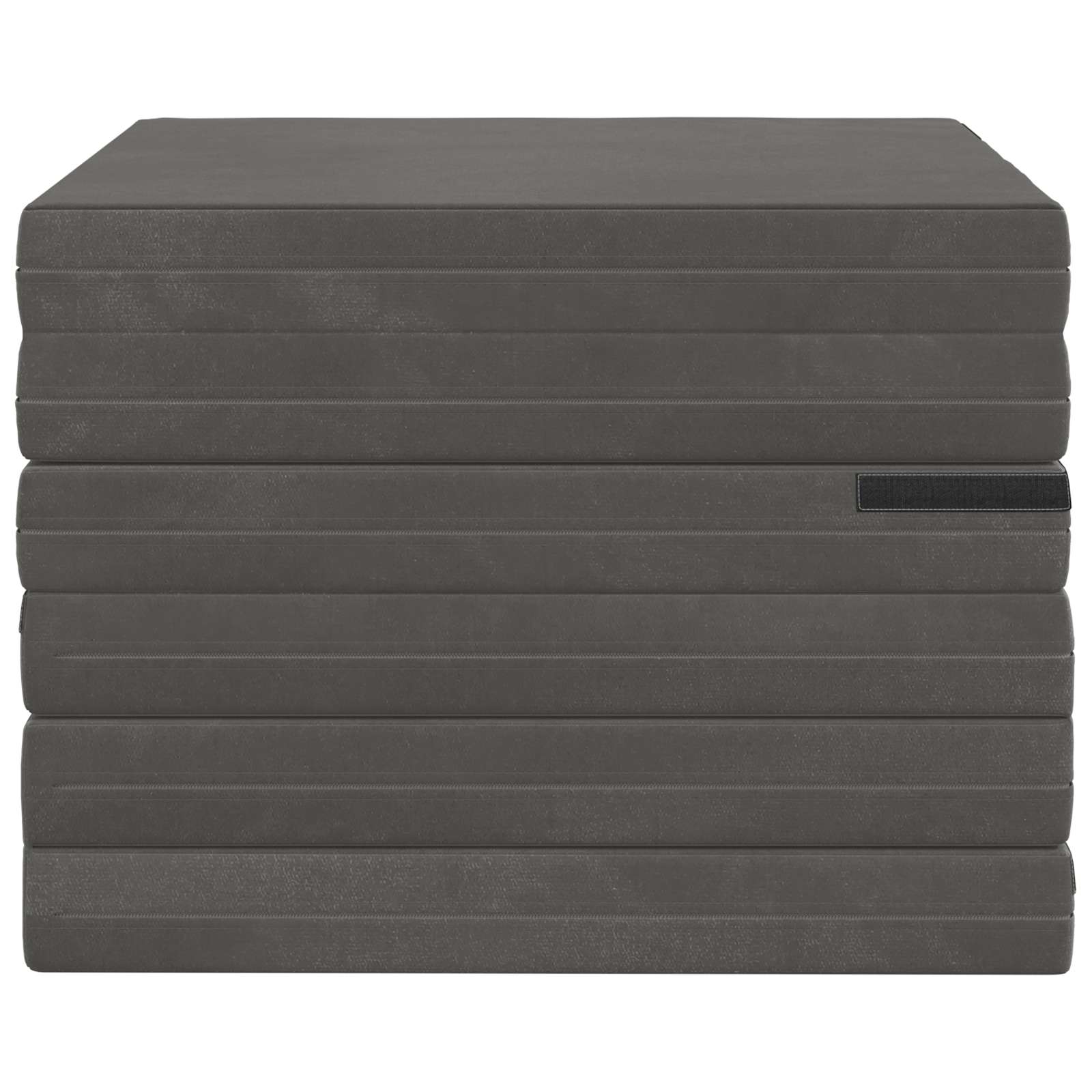 Canapé-lit pliable 140 x 67 x 45 cm Gris foncé - XIOS