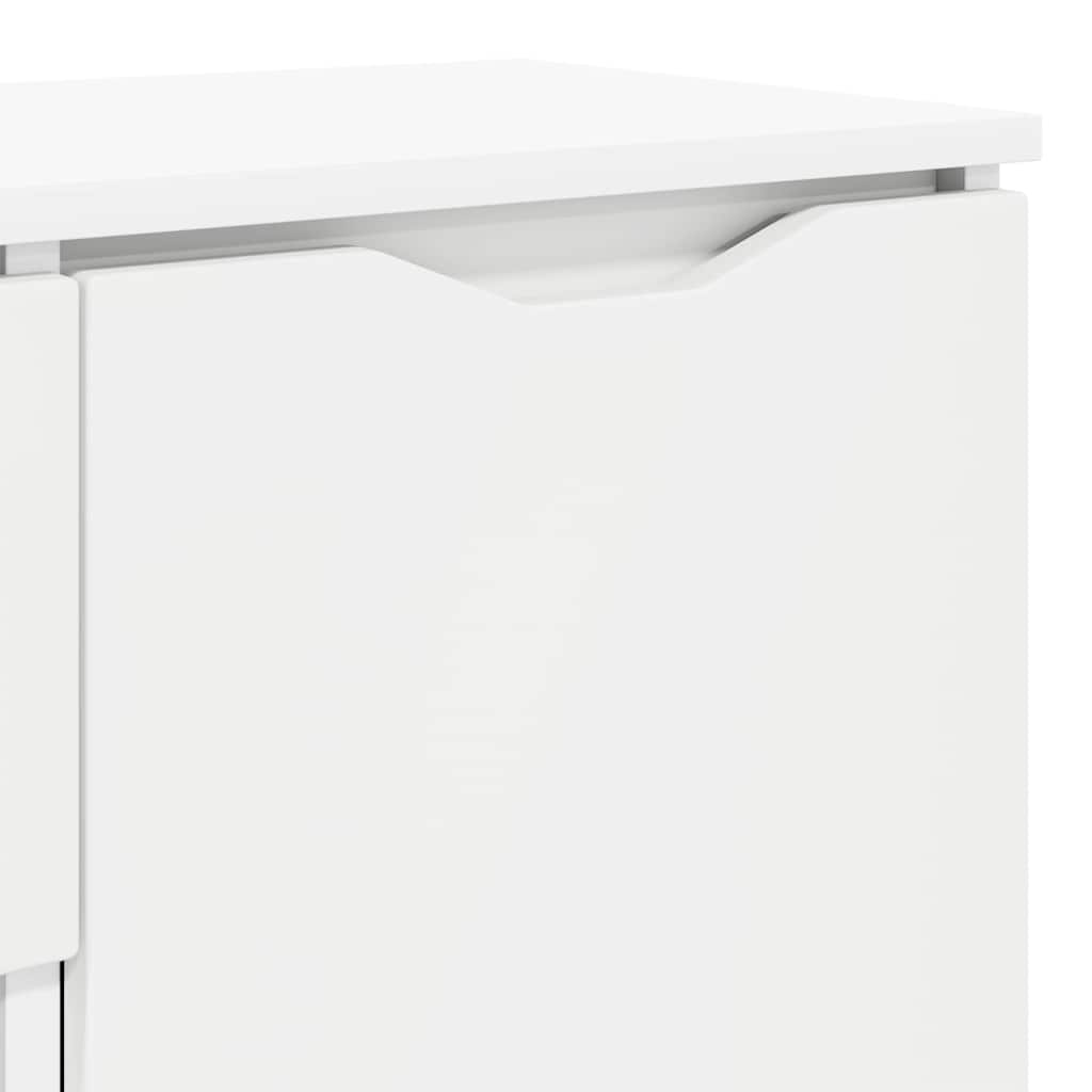 Buffet avec tiroir Blanc 100 x 30 x 65,6 Bois d'ingénierie - XIOS