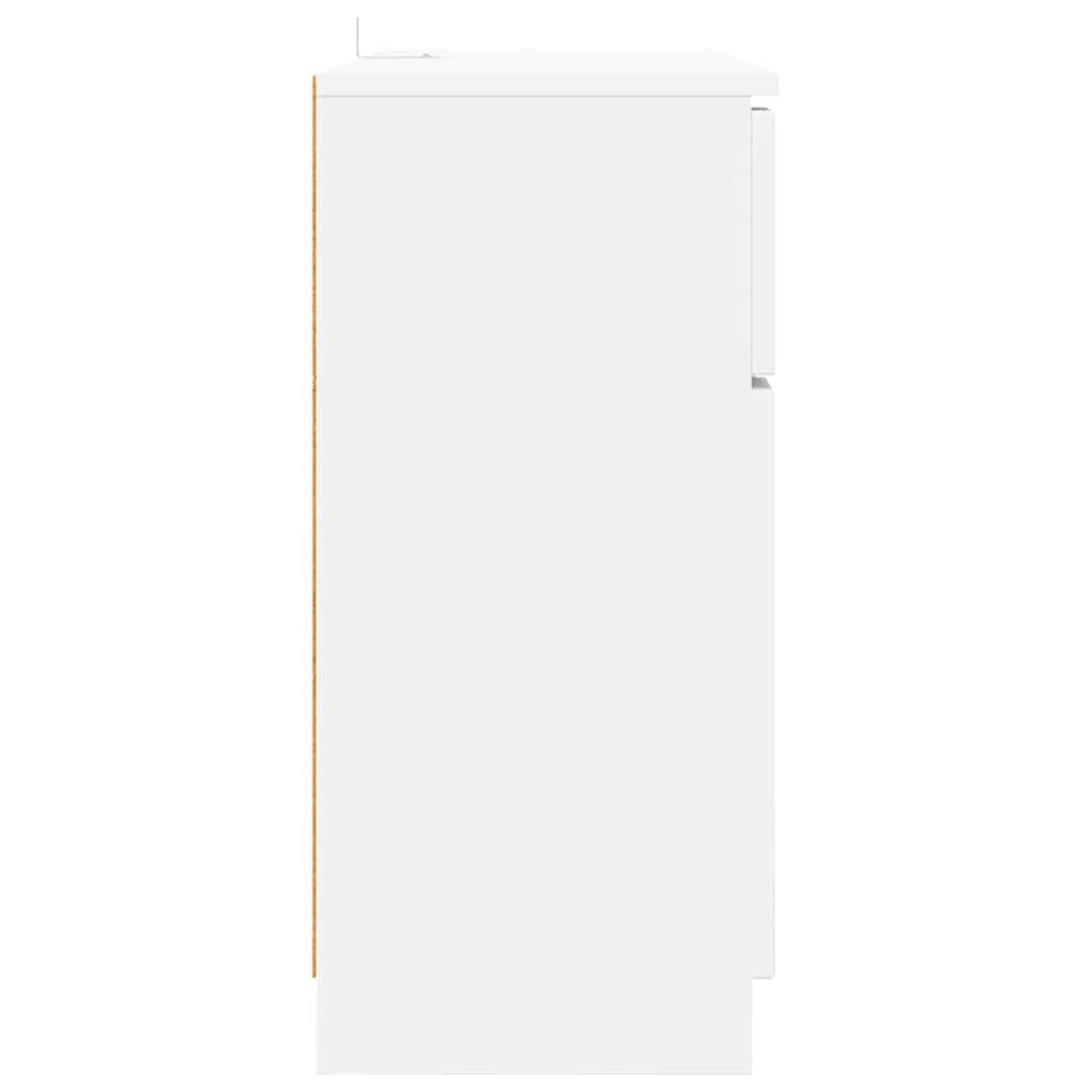 Buffet avec tiroir Blanc 100 x 30 x 65,6 Bois d'ingénierie - XIOS