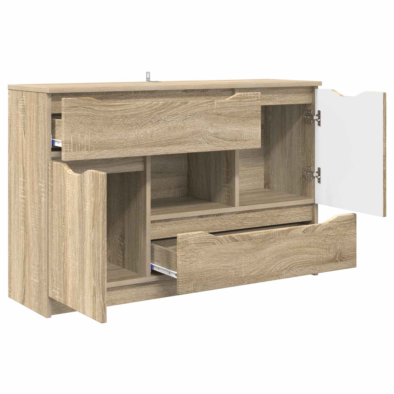 Buffet Chêne Sonoma 100 x 30 x 65,6 Bois d'ingénierie