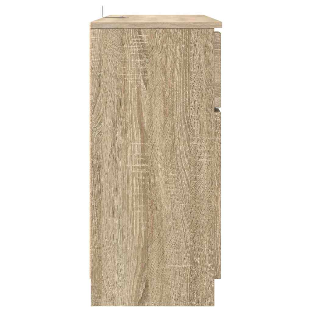 Buffet Chêne Sonoma 100 x 30 x 65,6 Bois d'ingénierie
