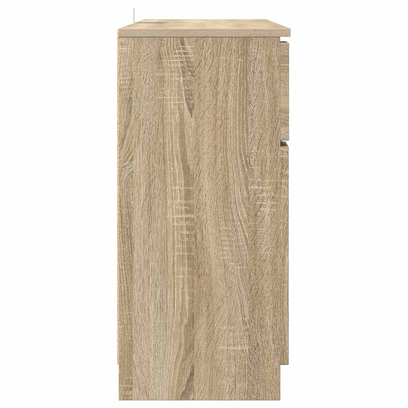 Buffet Chêne Sonoma 100 x 30 x 65,6 Bois d'ingénierie