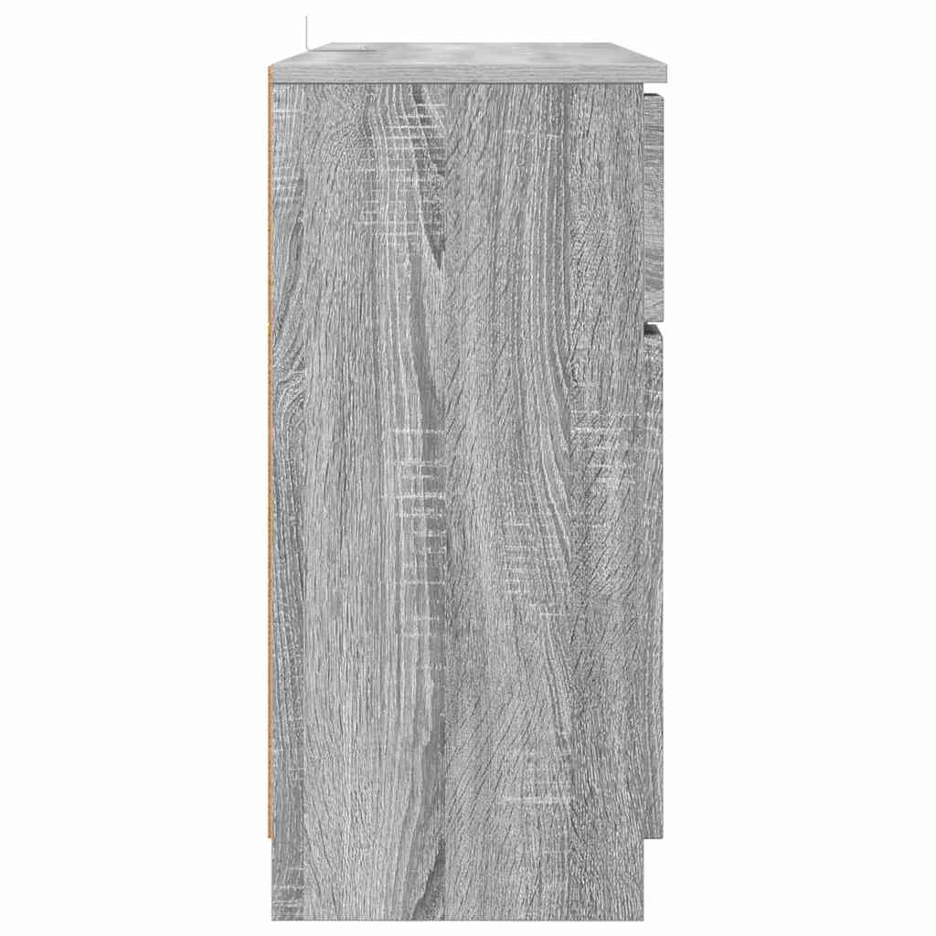 Buffet Gris Sonoma 100 x 30 x 65,6 Bois d'ingénierie - XIOS