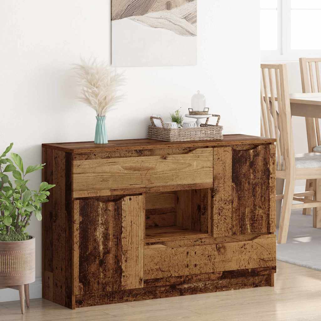 Buffet Bois Ancien 100 x 30 x 65,6 Bois d'ingénierie - XIOS