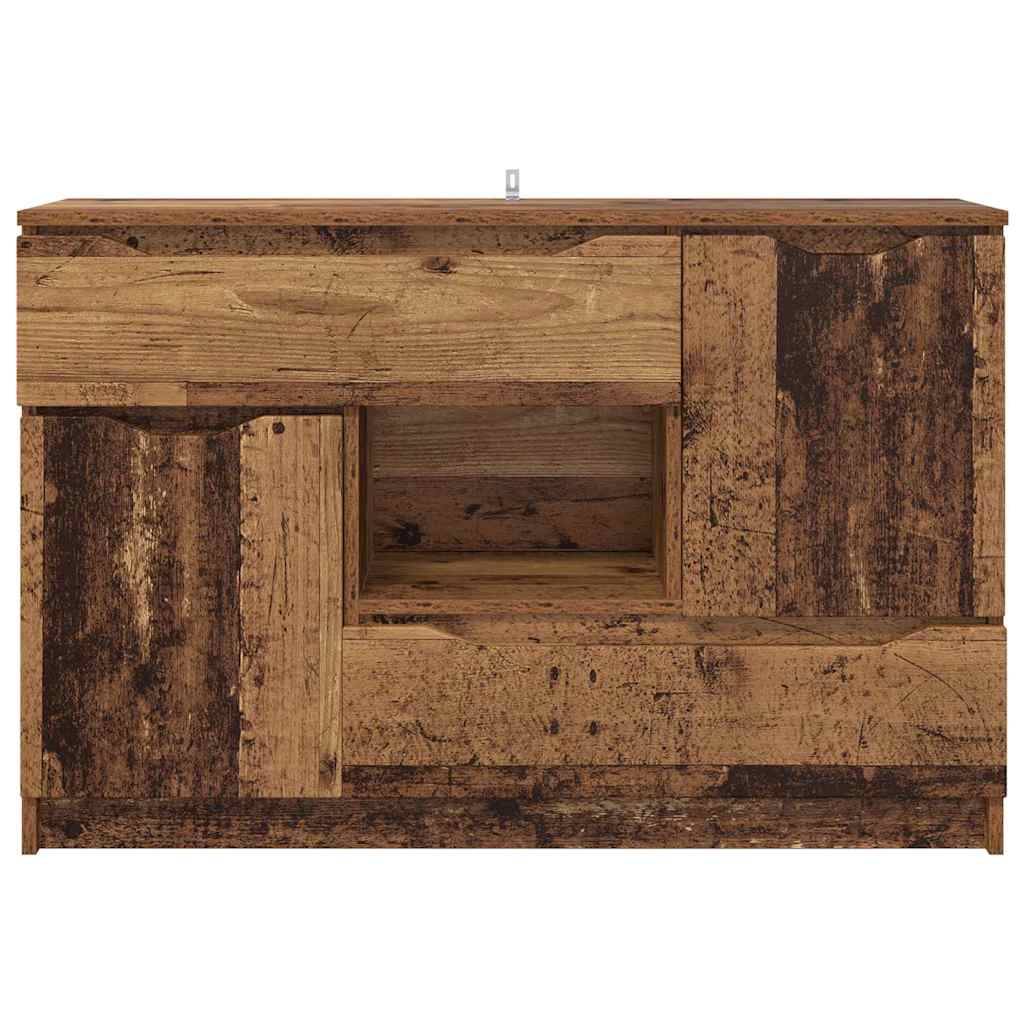 Buffet Bois Ancien 100 x 30 x 65,6 Bois d'ingénierie - XIOS