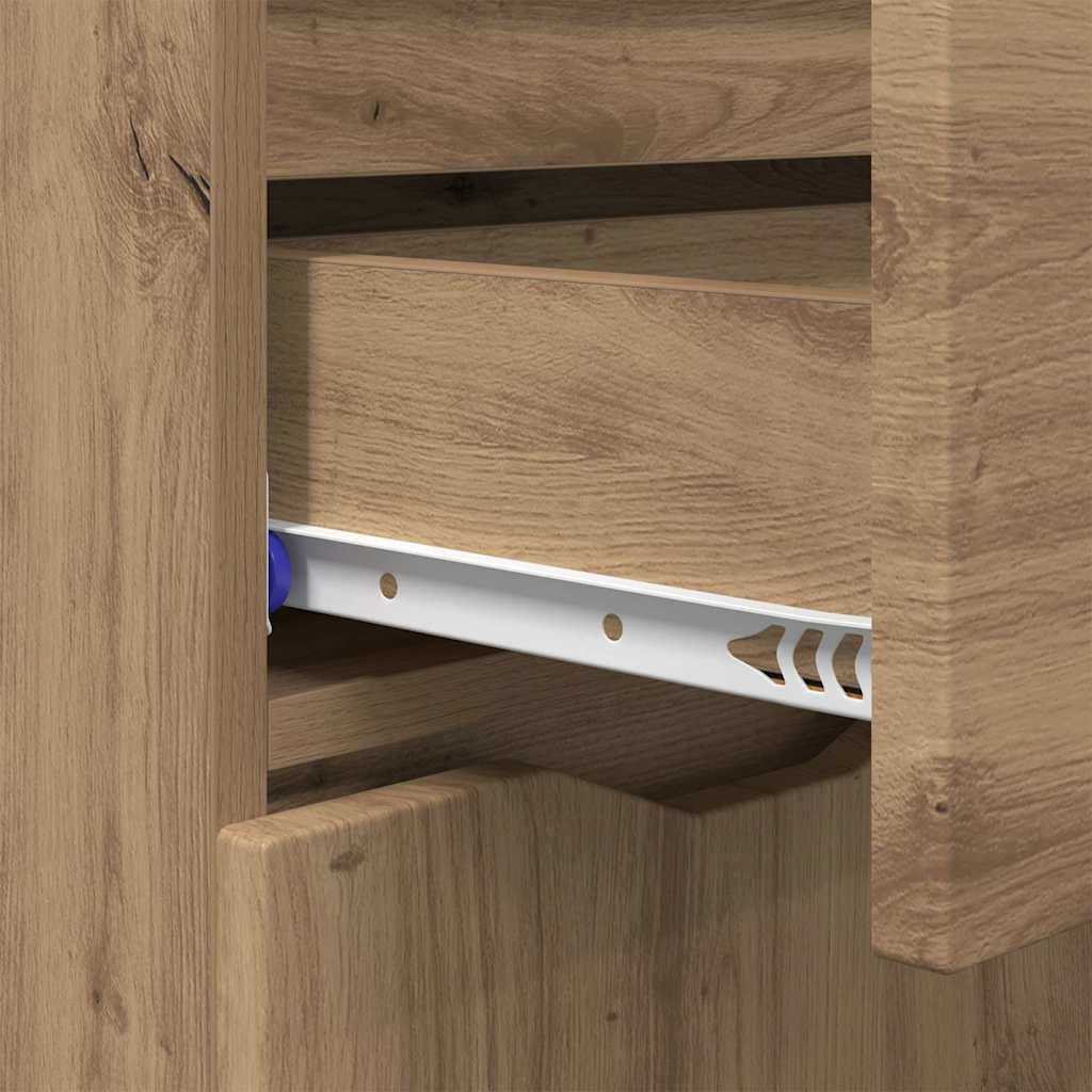 Buffet Chêne artisanal 100 x 30 x 65,6 Bois d'ingénierie