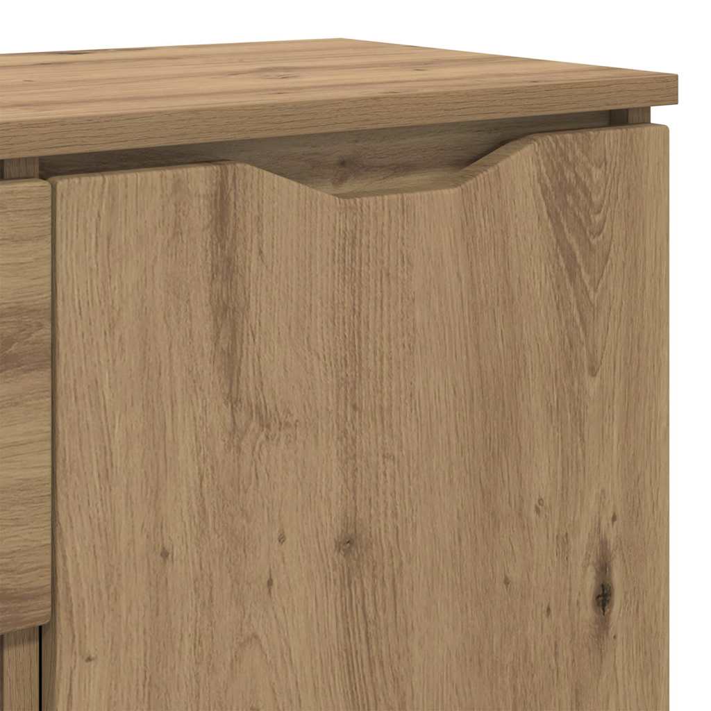 Buffet Chêne artisanal 100 x 30 x 65,6 Bois d'ingénierie