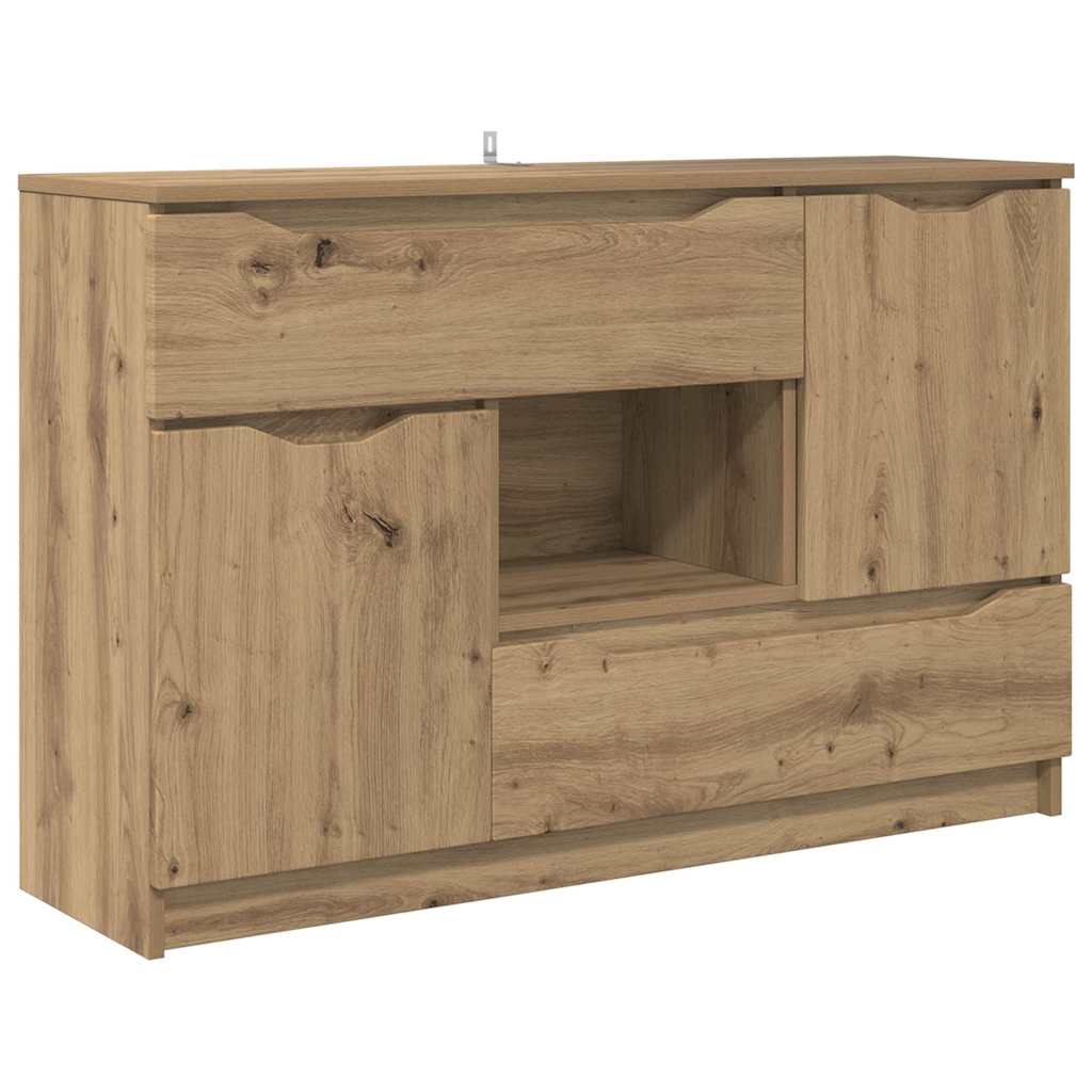 Buffet Chêne artisanal 100 x 30 x 65,6 Bois d'ingénierie