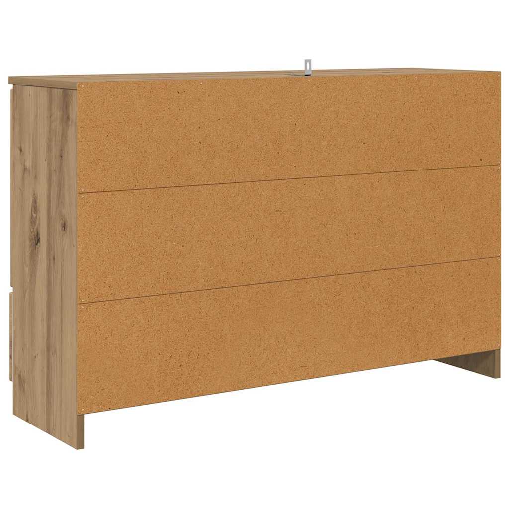 Buffet Chêne artisanal 100 x 30 x 65,6 Bois d'ingénierie