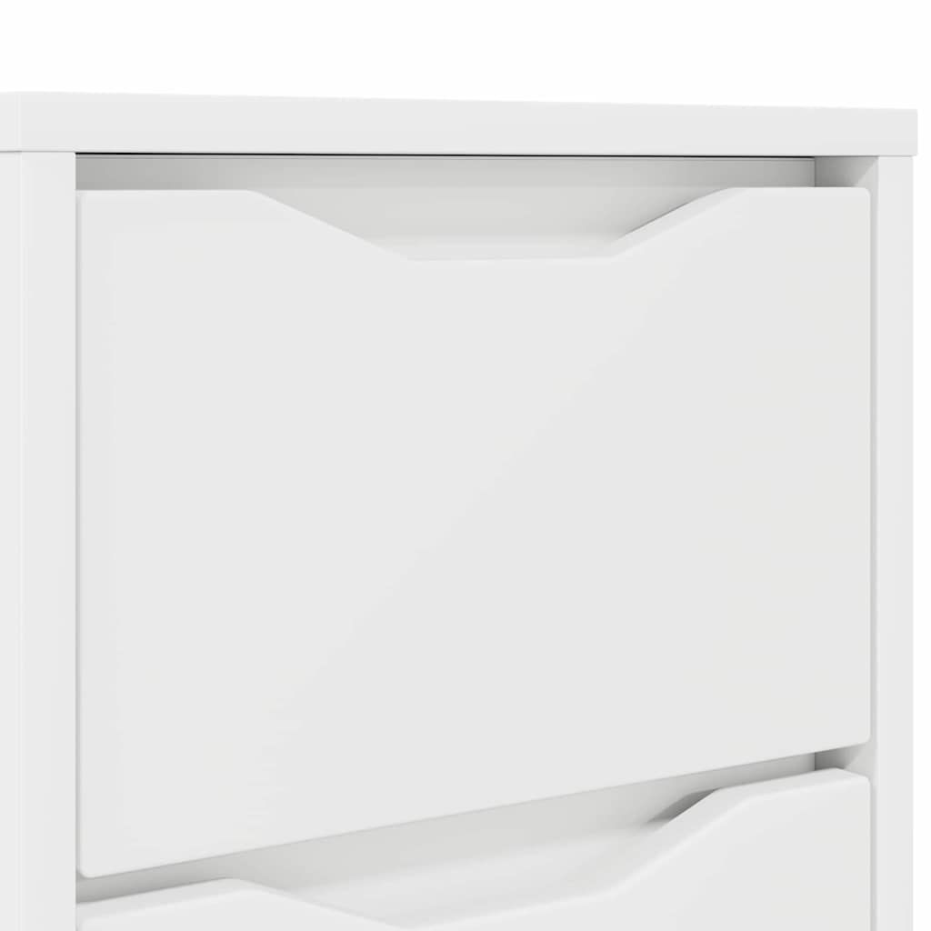 Tables de chevet avec tiroir 2 pcs Blanc 30,5 x 30 x 43 cm - XIOS
