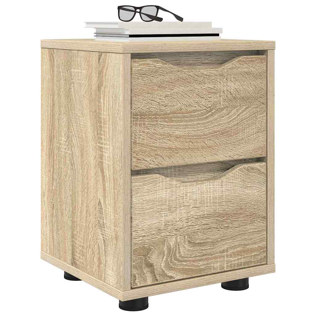 Table de chevet Chêne Sonoma 30,5 x 30 x 43 cm - XIOS