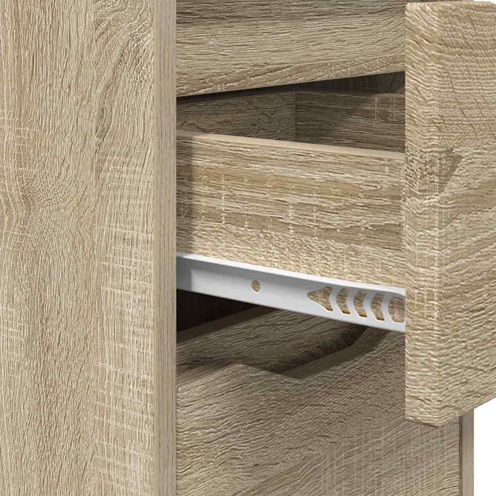 Tables de chevet 2 pcs Chêne Sonoma 30,5 x 30 x 43 cm - XIOS