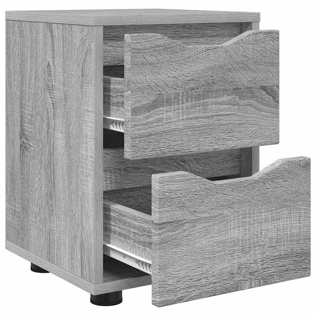 Tables de chevet 2 pcs Gris Sonoma 30,5 x 30 x 43 cm - XIOS