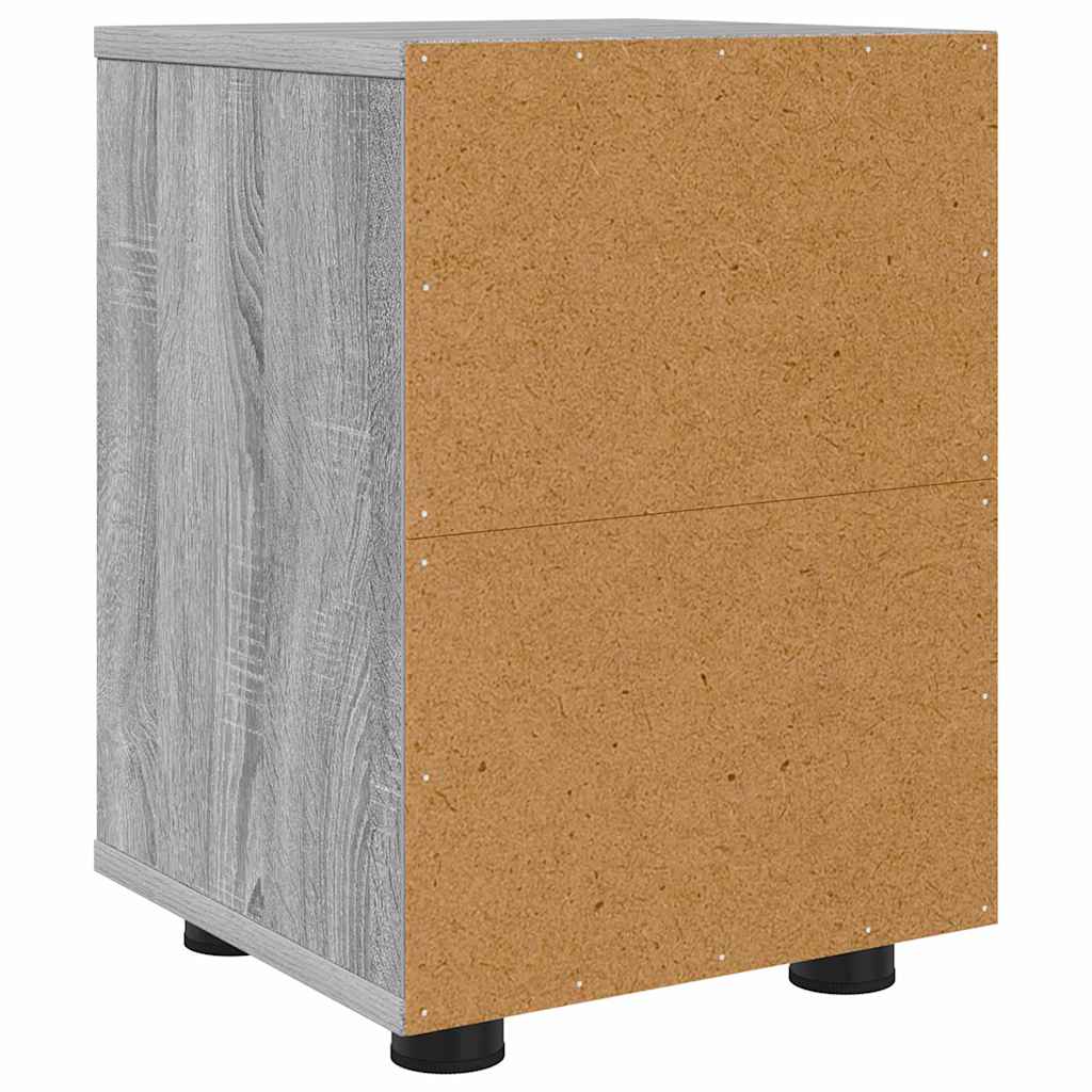 Tables de chevet 2 pcs Gris Sonoma 30,5 x 30 x 43 cm - XIOS
