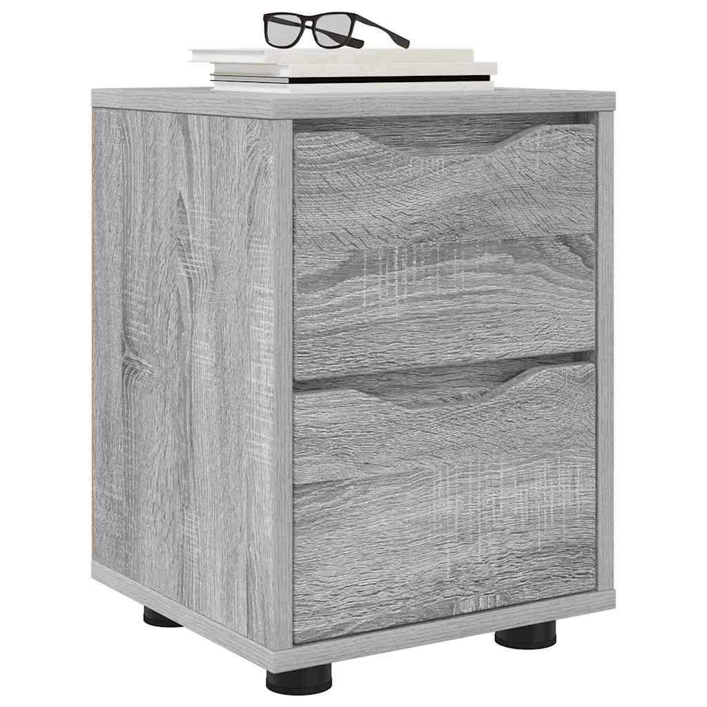 Tables de chevet 2 pcs Gris Sonoma 30,5 x 30 x 43 cm - XIOS
