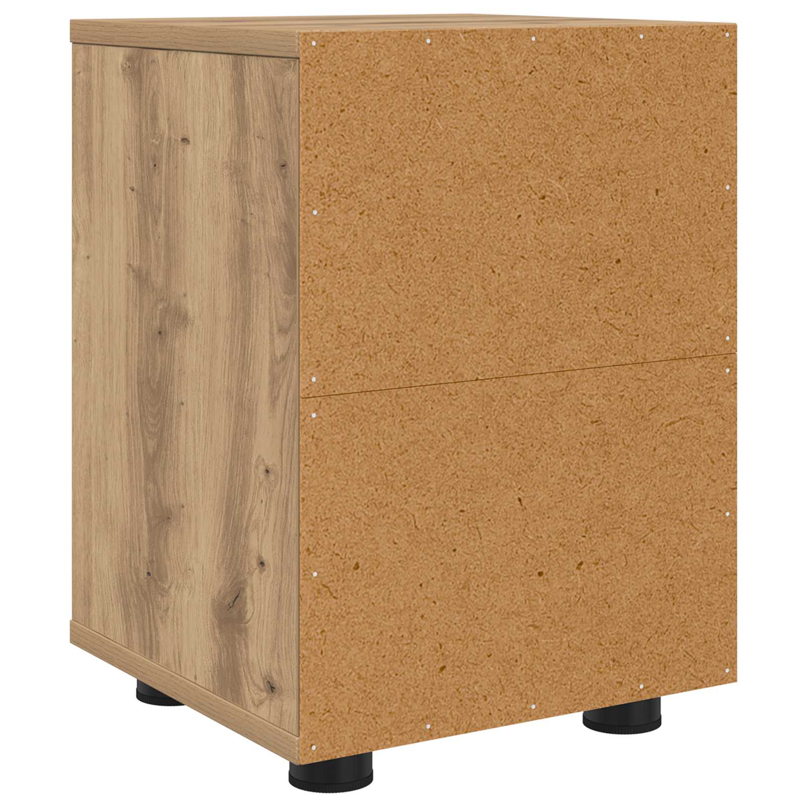Table de chevet Chêne artisanal 30,5 x 30 x 43 cm - XIOS