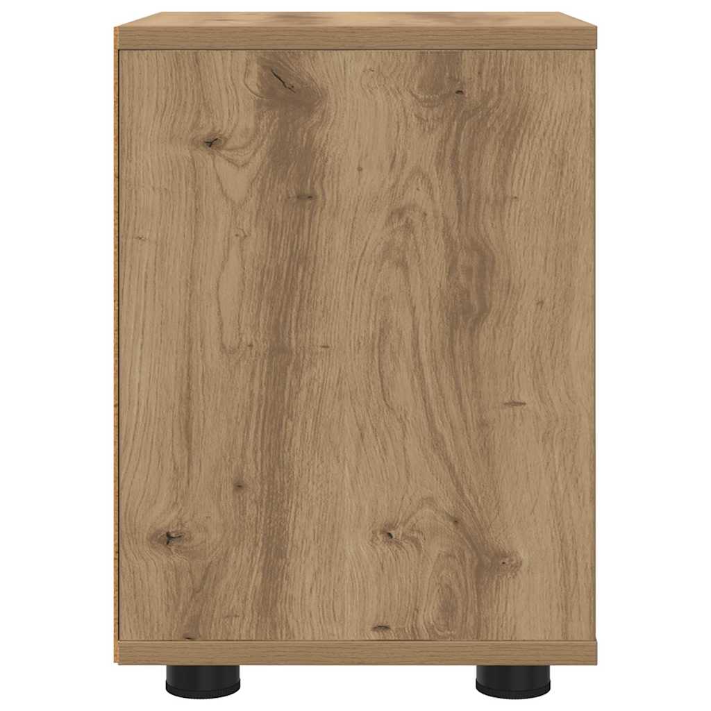 Tables de chevet 2 pcs Chêne artisanal 30,5 x 30 x 43 cm - XIOS