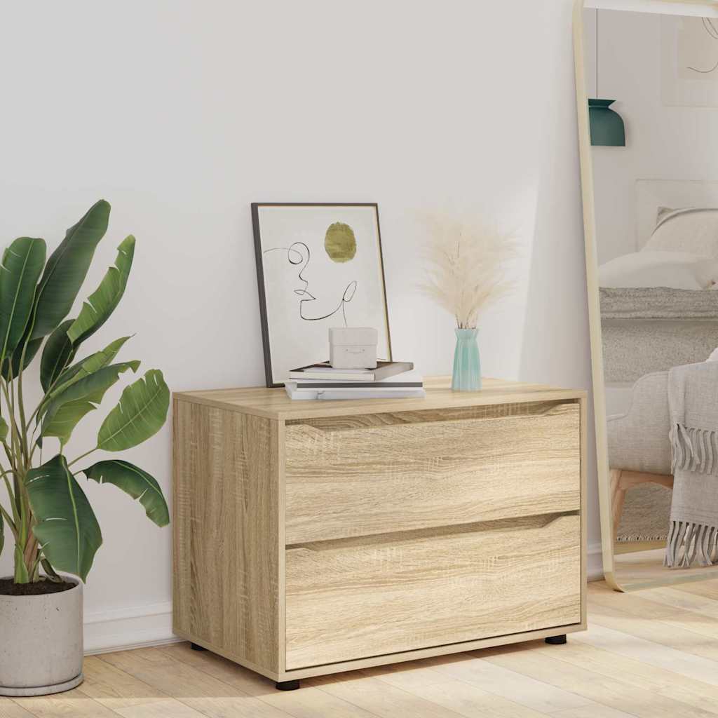 Armoire de rangement Chêne Sonoma 80 x 48 x 57 cm - XIOS
