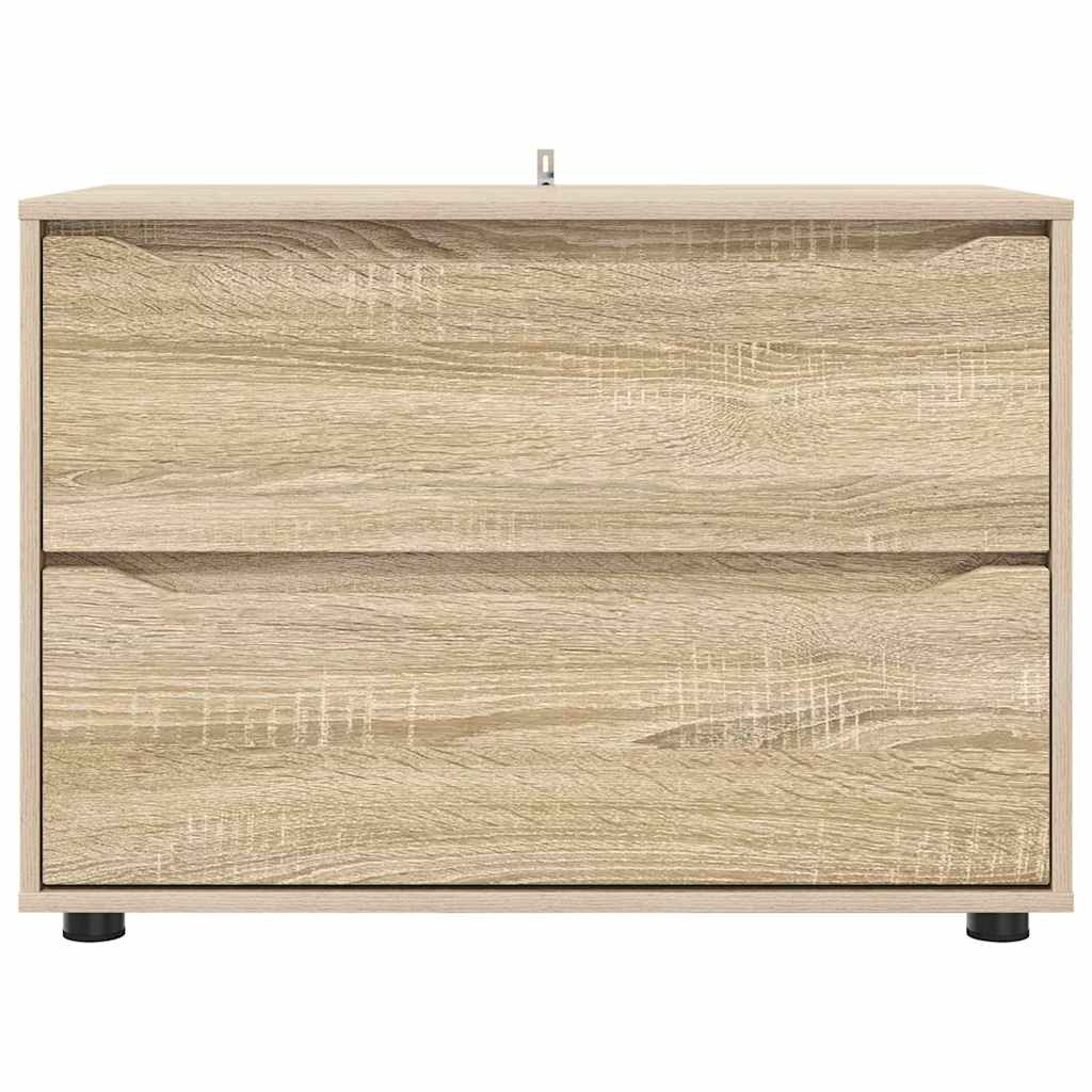 Armoire de rangement Chêne Sonoma 80 x 48 x 57 cm - XIOS