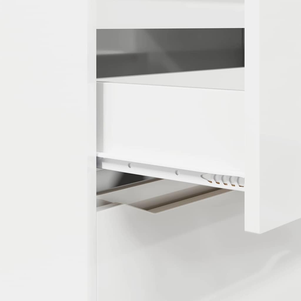 Armoire de rangement Blanc brillant 80 x 48 x 57 cm - XIOS