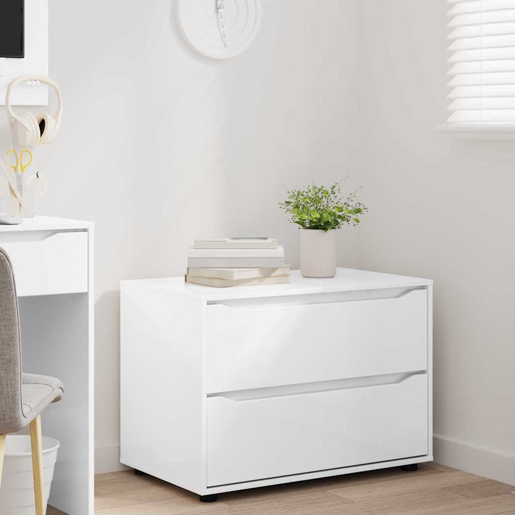 Armoire de rangement Blanc brillant 80 x 48 x 57 cm - XIOS