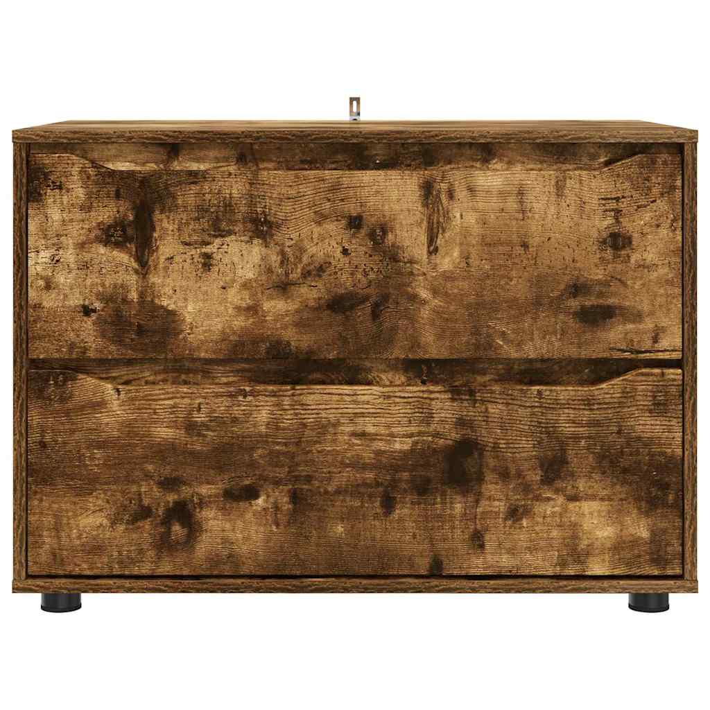 Armoire de rangement Chêne fumé 80 x 48 x 57 cm - XIOS