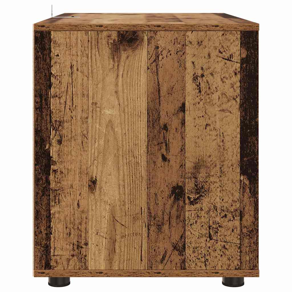 Armoire de rangement Bois Ancien 80 x 48 x 57 cm - XIOS